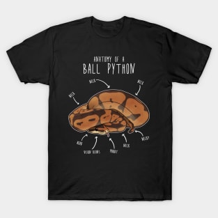 Anatomy of a Ball Python T-Shirt